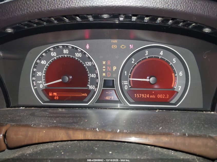 2006 BMW 750Li VIN: WBAHN83526DT38444 Lot: 43905062