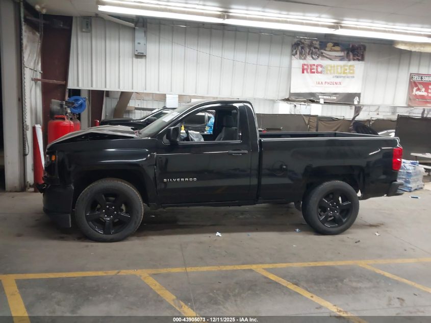 2018 Chevrolet Silverado 1500 Wt VIN: 1GCNCNEH6JZ348505 Lot: 43905073