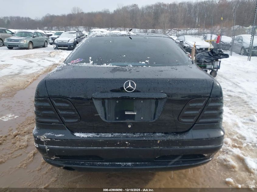 2002 Mercedes-Benz Clk 430 VIN: WDBLJ70G52F201746 Lot: 43905090