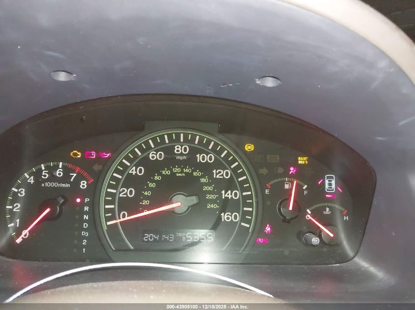 2004 Honda Accord 2.4 Ex VIN: 1HGCM56624A011125 Lot: 43905100