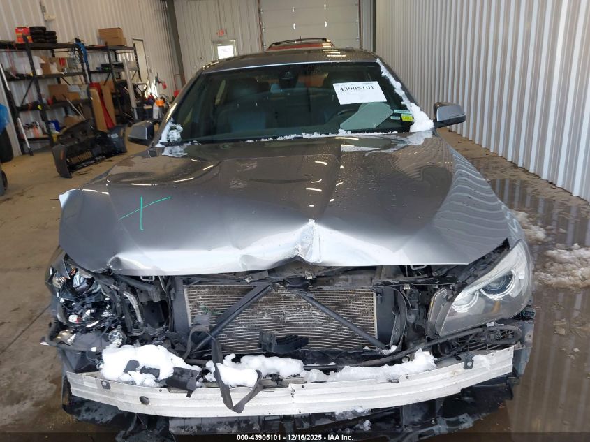 2015 BMW 535I xDrive VIN: WBA5B3C5XFD546876 Lot: 43905101