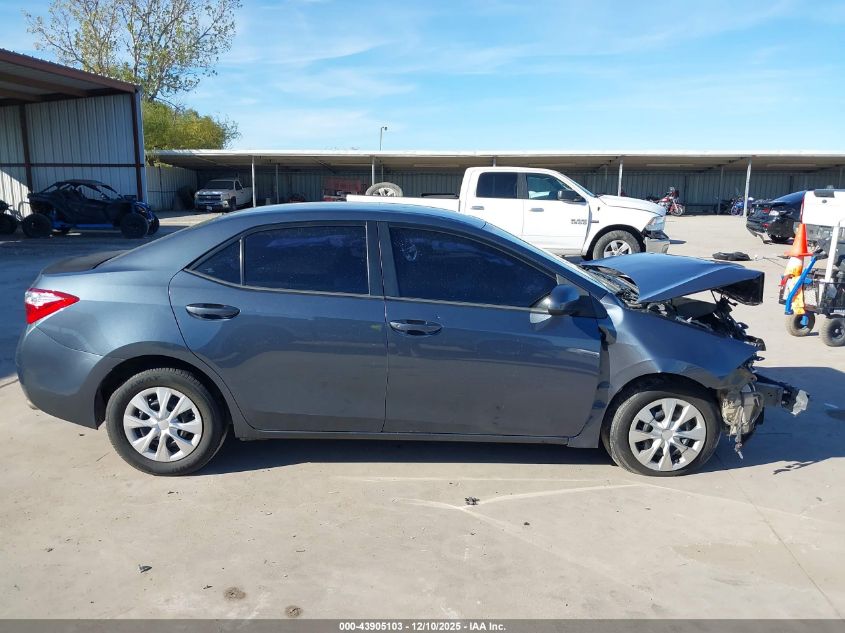 2015 Toyota Corolla L VIN: 2T1BURHE2FC323790 Lot: 43905103