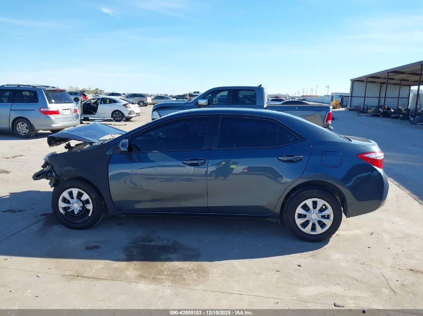 2015 Toyota Corolla L VIN: 2T1BURHE2FC323790 Lot: 43905103