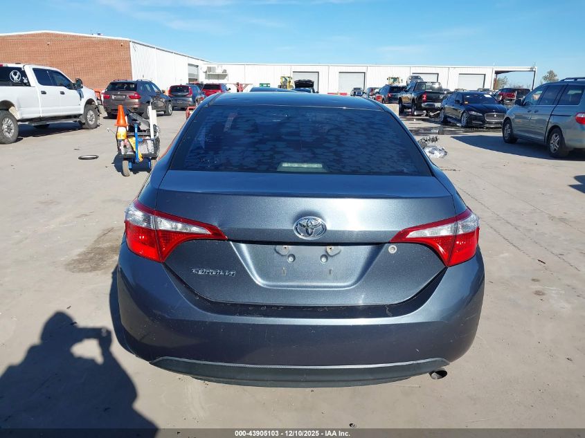 2015 Toyota Corolla L VIN: 2T1BURHE2FC323790 Lot: 43905103