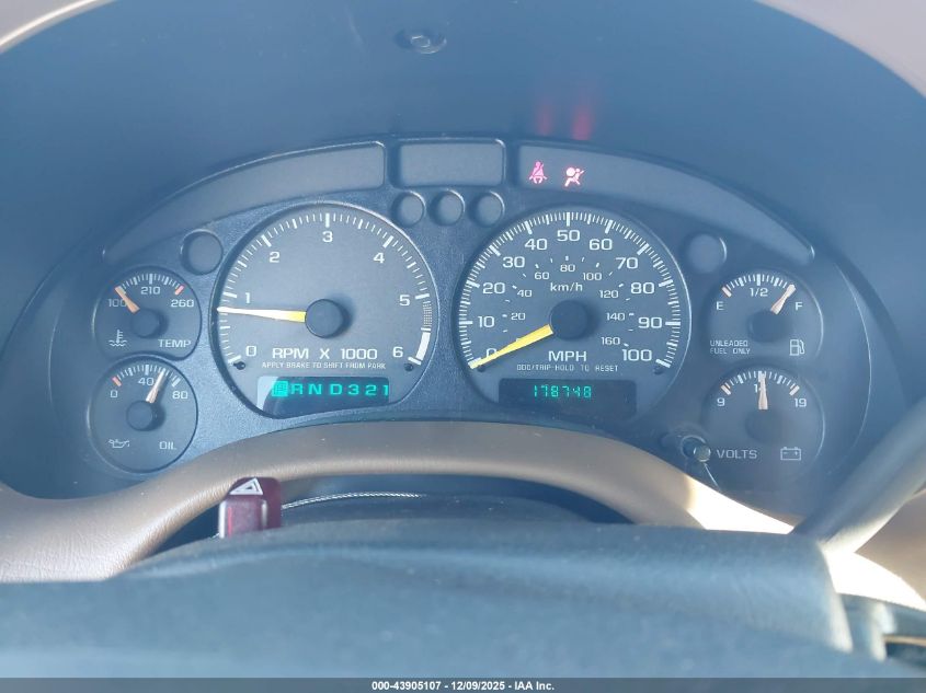 1998 Chevrolet Blazer Lt VIN: 1GNDT13WXW2286488 Lot: 43905107