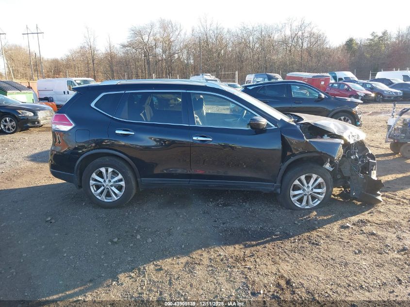 2016 Nissan Rogue Sv VIN: KNMAT2MV2GP613364 Lot: 43905139
