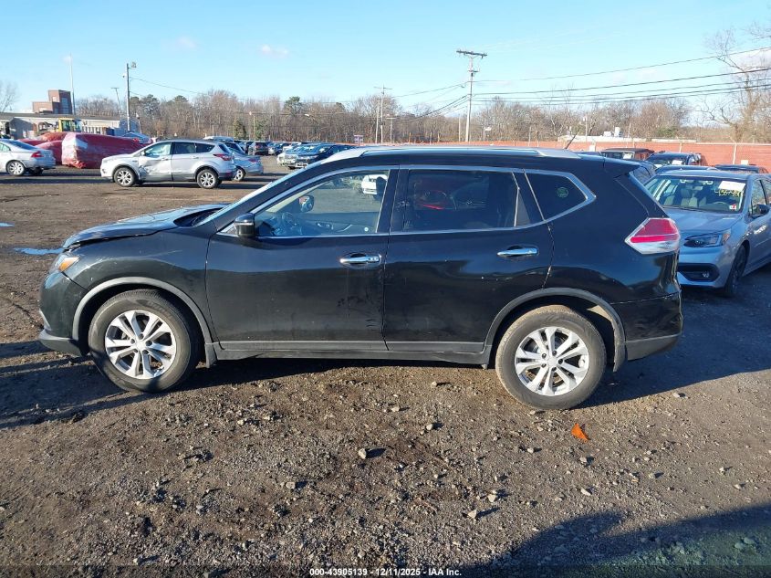2016 Nissan Rogue Sv VIN: KNMAT2MV2GP613364 Lot: 43905139