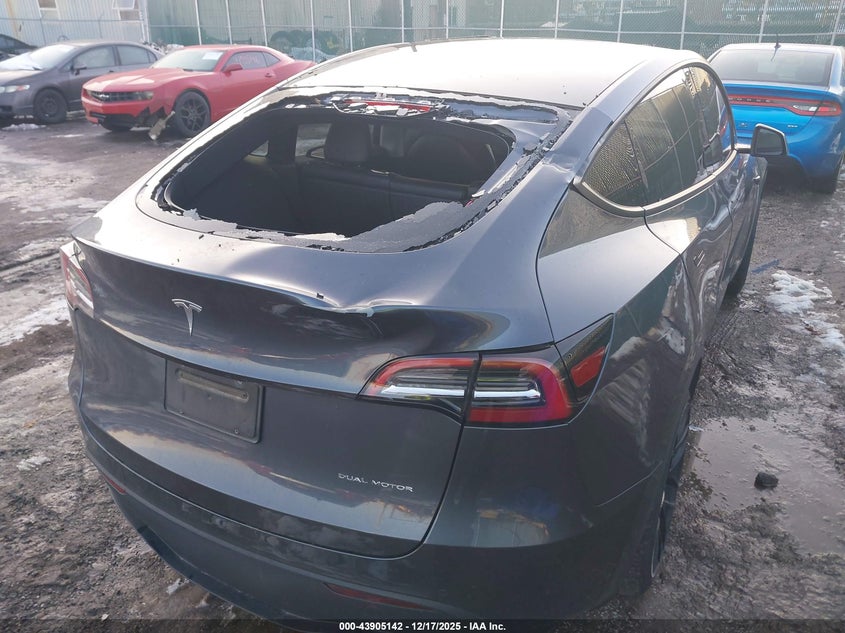 VIN 5YJYGDEE7LF044433 2020 TESLA MODEL Y LONG RANGE DUAL MOTOR ALL-WHEEL DRIVE