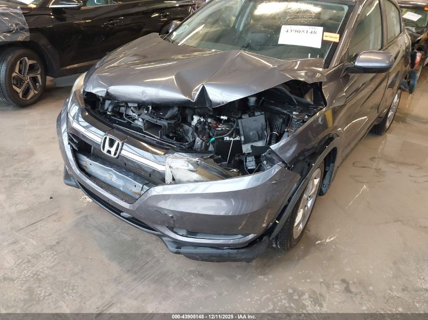 2018 Honda Hr-V Lx VIN: 3CZRU6H31JG712487 Lot: 43905148
