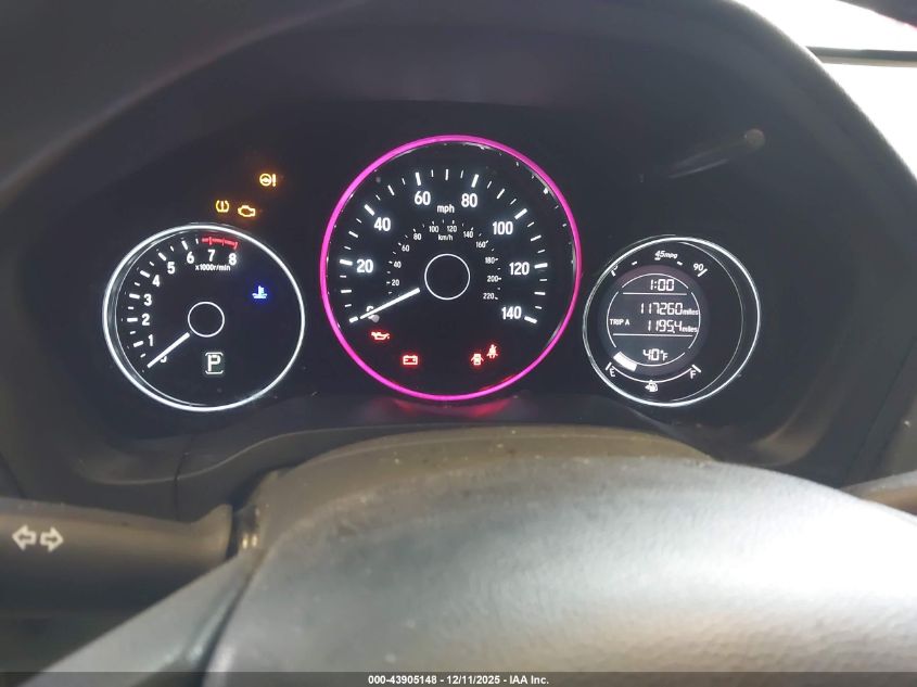 2018 Honda Hr-V Lx VIN: 3CZRU6H31JG712487 Lot: 43905148