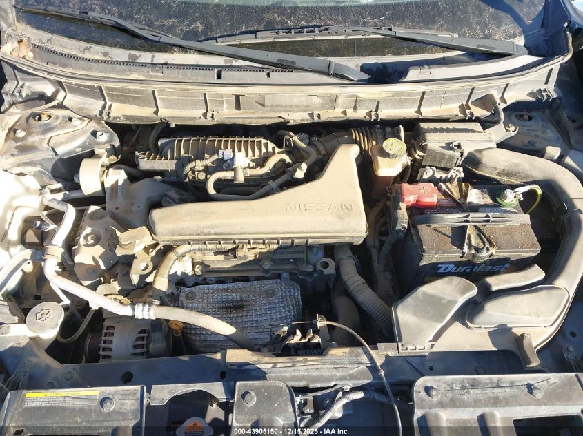 2016 Nissan Rogue S/Sl/Sv VIN: KNMAT2MV2GP696679 Lot: 43905150