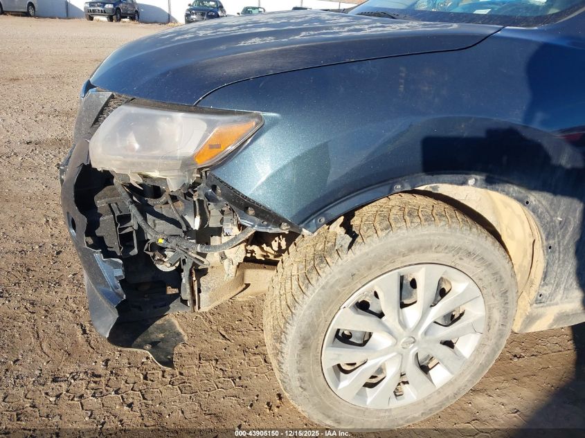 2016 Nissan Rogue S/Sl/Sv VIN: KNMAT2MV2GP696679 Lot: 43905150