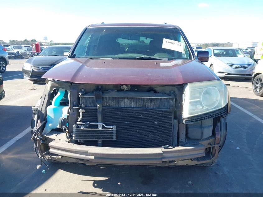 2011 Honda Pilot Ex-L VIN: 5FNYF3H57BB037859 Lot: 43905154