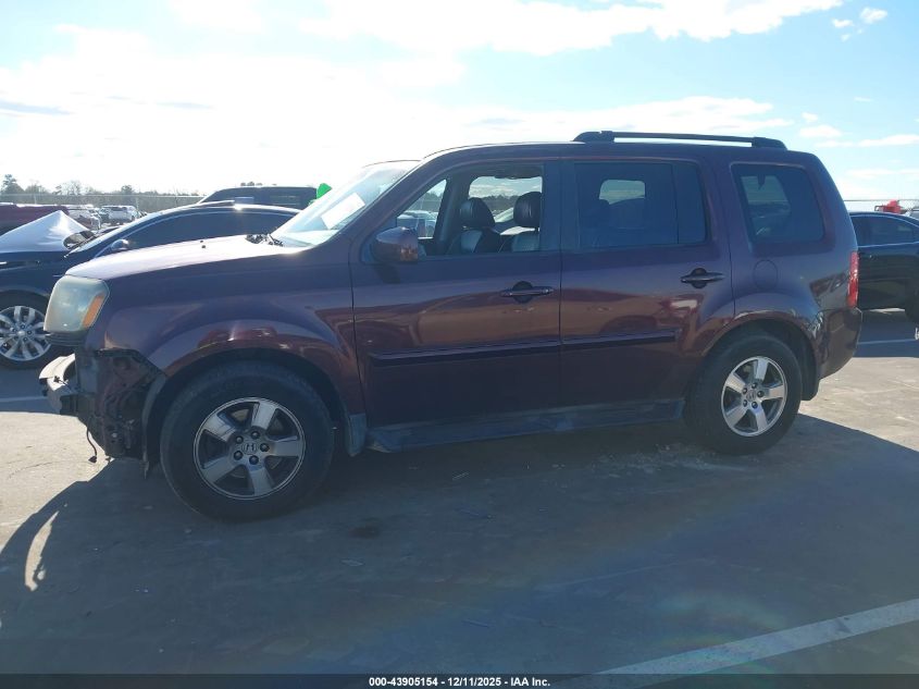 2011 Honda Pilot Ex-L VIN: 5FNYF3H57BB037859 Lot: 43905154