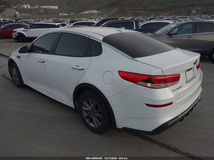 Vin: 5xxgt4l36kg376349, lot: 44400720, kia optima lx 20193