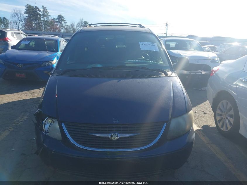 2003 Chrysler Town & Country Lx VIN: 2C4GP44393R117270 Lot: 43905162