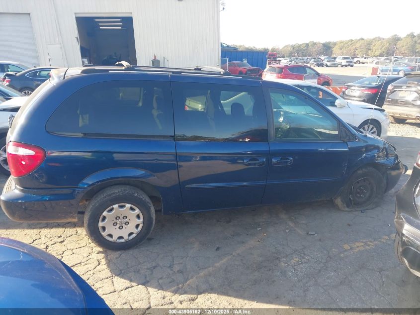 2003 Chrysler Town & Country Lx VIN: 2C4GP44393R117270 Lot: 43905162