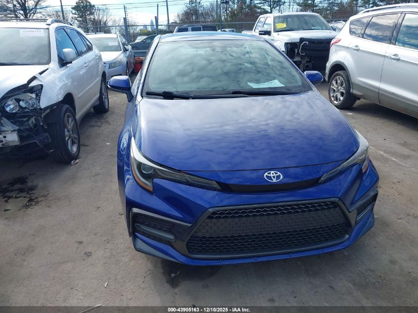 2021 Toyota Corolla Se VIN: 5YFS4MCE2MP065097 Lot: 43905163