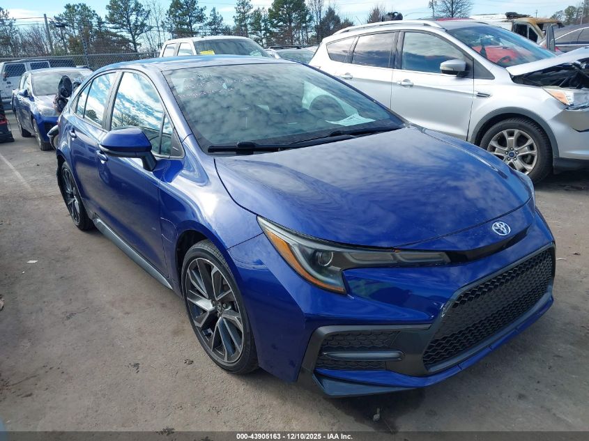 2021 Toyota Corolla Se VIN: 5YFS4MCE2MP065097 Lot: 43905163