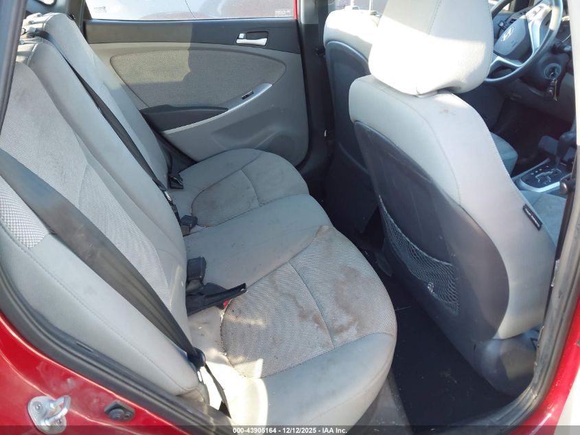 2013 Hyundai Accent Gs VIN: KMHCT5AE5DU072169 Lot: 43905164