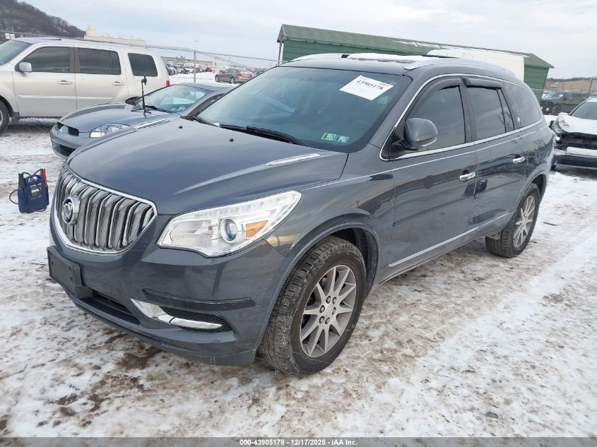 2014 Buick Enclave Leather VIN: 5GAKVBKD9EJ136393 Lot: 43905178