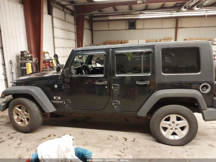 2007 Jeep Wrangler Unlimited X VIN: 1J4GA391X7L104748 Lot: 43905181