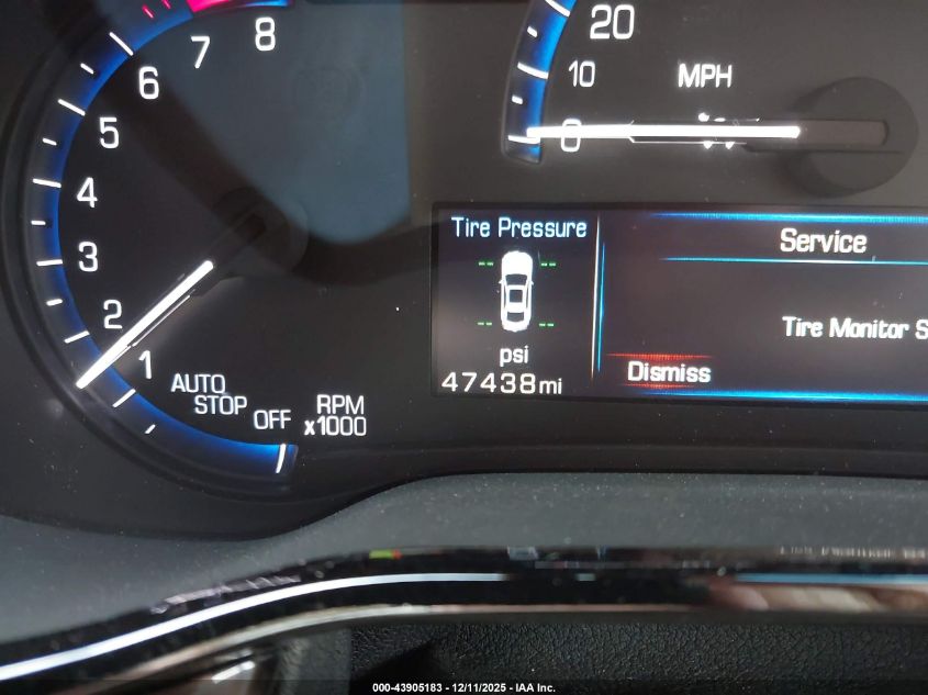 2016 Cadillac Cts Luxury Collection VIN: 1G6AX5SX2G0101755 Lot: 43905183