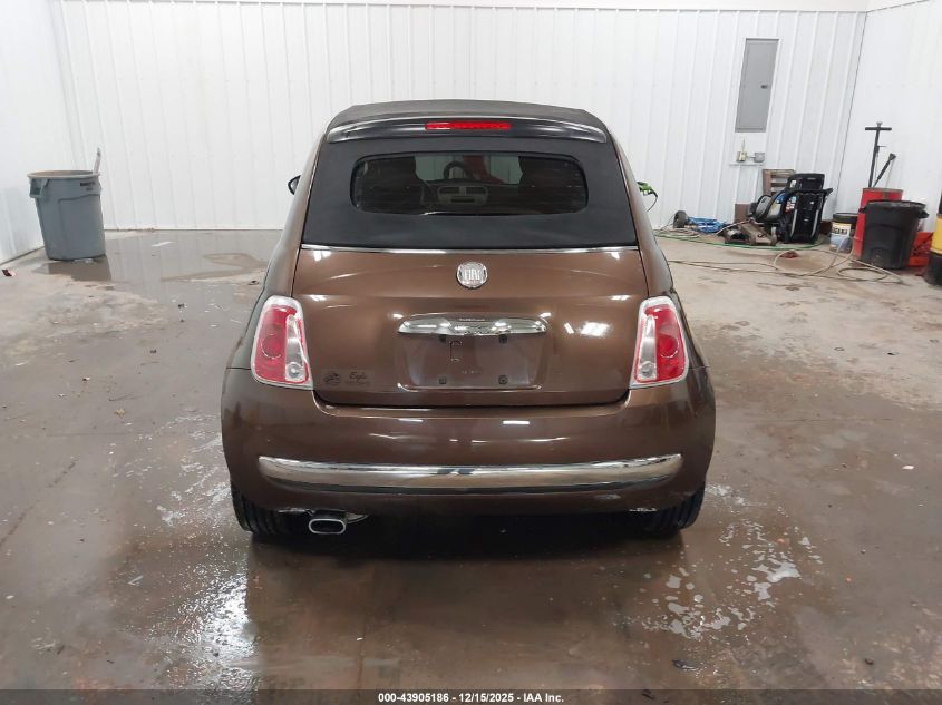 2012 Fiat 500C Lounge VIN: 3C3CFFER7CT119035 Lot: 43905186