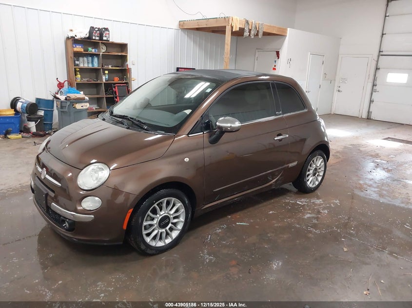 2012 Fiat 500C Lounge