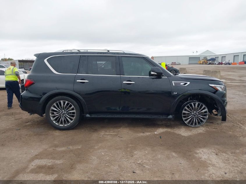 2020 Infiniti Qx80 Luxe VIN: JN8AZ2NF9L9701725 Lot: 43905188