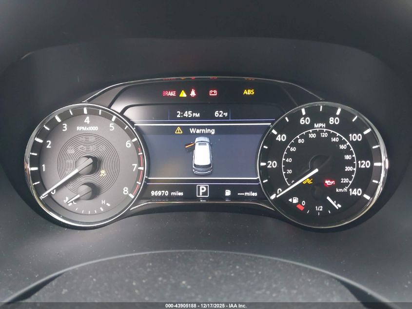 2020 Infiniti Qx80 Luxe VIN: JN8AZ2NF9L9701725 Lot: 43905188