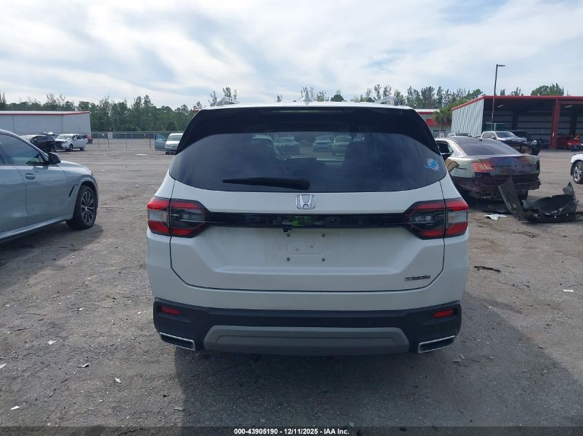 2025 Honda Pilot Touring VIN: 5FNYG2H78SB003888 Lot: 43905190
