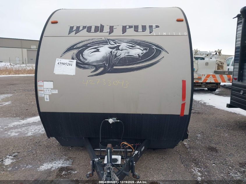 2017 Cherokee Wolf Pup VIN: 4X4TCKT15HK041299 Lot: 43905201