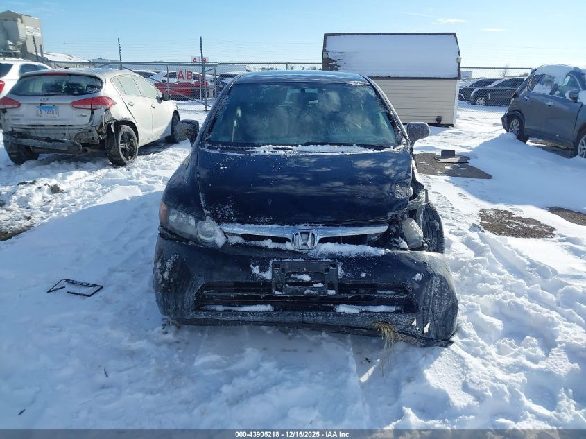 2007 Honda Civic Lx VIN: 1HGFA16567L111114 Lot: 43905218