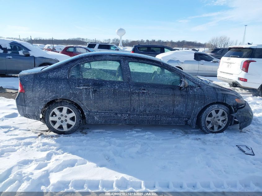 2007 Honda Civic Lx VIN: 1HGFA16567L111114 Lot: 43905218