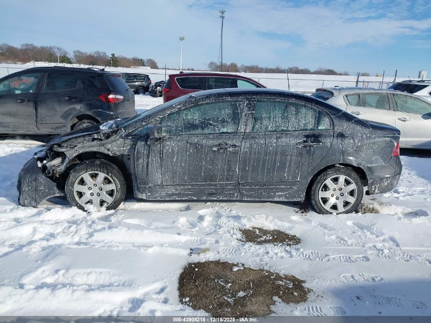 2007 Honda Civic Lx VIN: 1HGFA16567L111114 Lot: 43905218