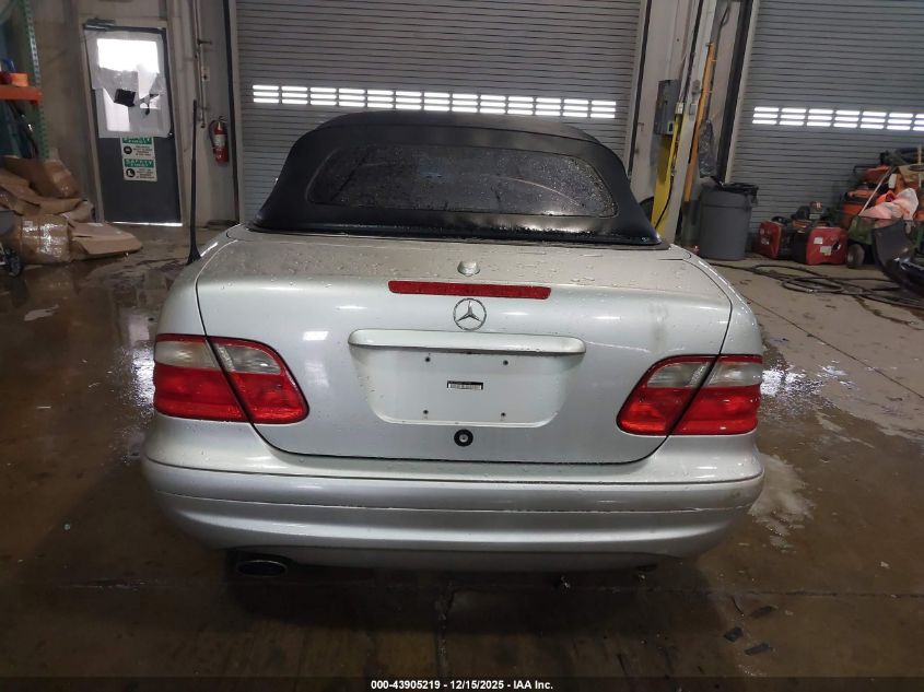 2002 Mercedes-Benz Clk 430 VIN: WDBLK70G42T115763 Lot: 43905219
