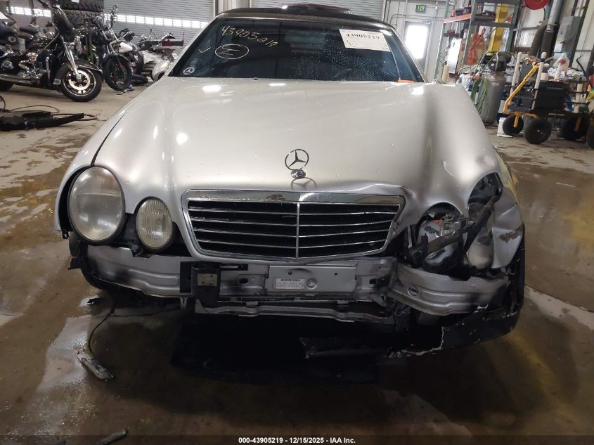 2002 Mercedes-Benz Clk 430 VIN: WDBLK70G42T115763 Lot: 43905219