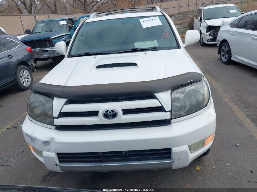 2004 Toyota 4Runner Sr5 Sport V6 VIN: JTEBU14R240040612 Lot: 43905225