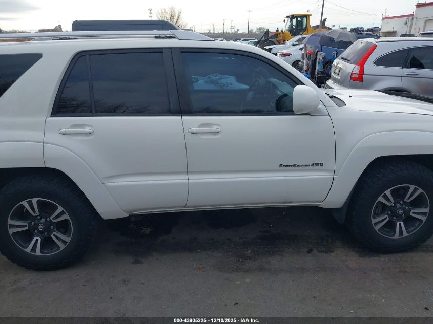 2004 Toyota 4Runner Sr5 Sport V6 VIN: JTEBU14R240040612 Lot: 43905225