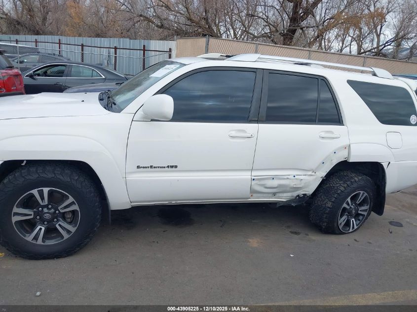 2004 Toyota 4Runner Sr5 Sport V6 VIN: JTEBU14R240040612 Lot: 43905225