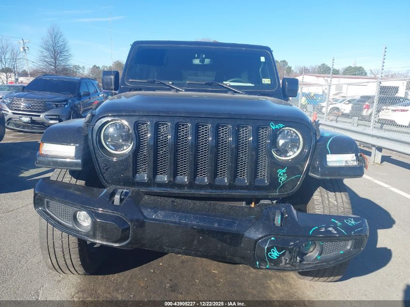 2023 Jeep Wrangler 4-Door High Altitude 4X4 VIN: 1C4HJXEN4PW593172 Lot: 43905227