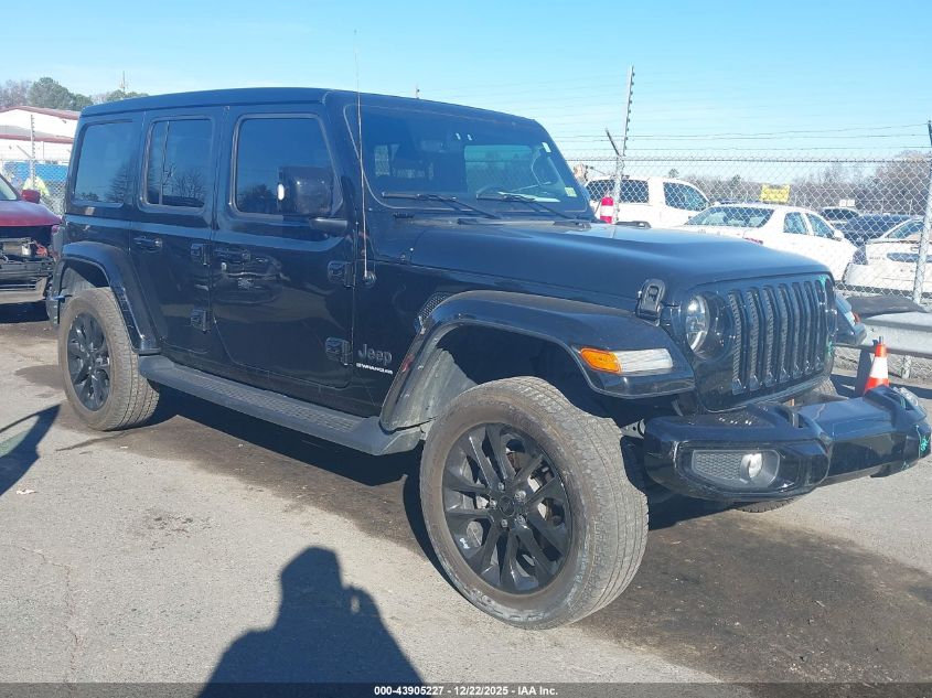 2023 Jeep Wrangler 4-Door High Altitude 4X4 VIN: 1C4HJXEN4PW593172 Lot: 43905227