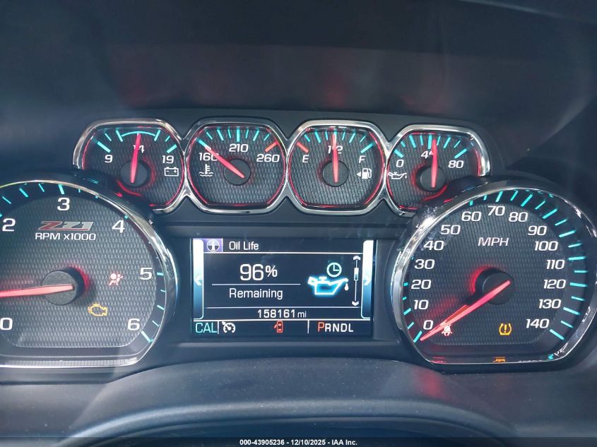 2018 Chevrolet Silverado 1500 2Lt VIN: 3GCUKREC3JG258254 Lot: 43905236