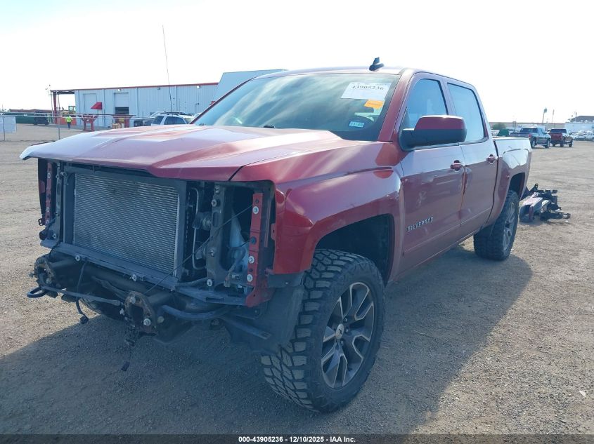 2018 Chevrolet Silverado 1500 2Lt VIN: 3GCUKREC3JG258254 Lot: 43905236