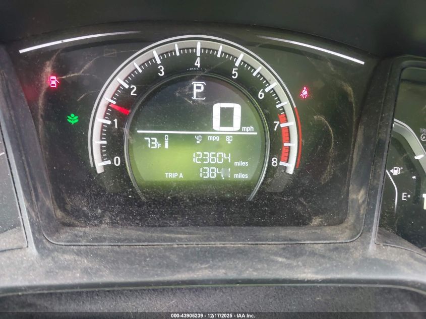 2016 Honda Civic Lx VIN: 19XFC2F56GE037992 Lot: 43905239