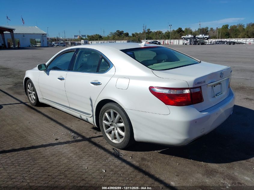 2008 Lexus Ls 460 VIN: JTHBL46F385081981 Lot: 43905259