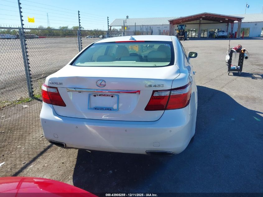 2008 Lexus Ls 460 VIN: JTHBL46F385081981 Lot: 43905259