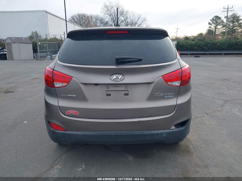 2013 Hyundai Tucson Limited VIN: KM8JU3AC1DU711591 Lot: 43905268