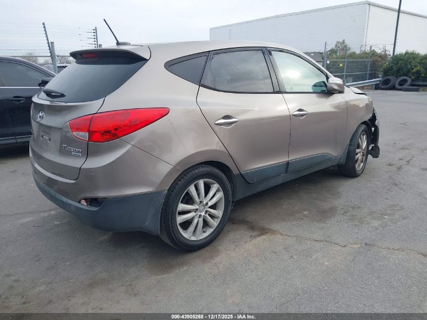 2013 Hyundai Tucson Limited VIN: KM8JU3AC1DU711591 Lot: 43905268